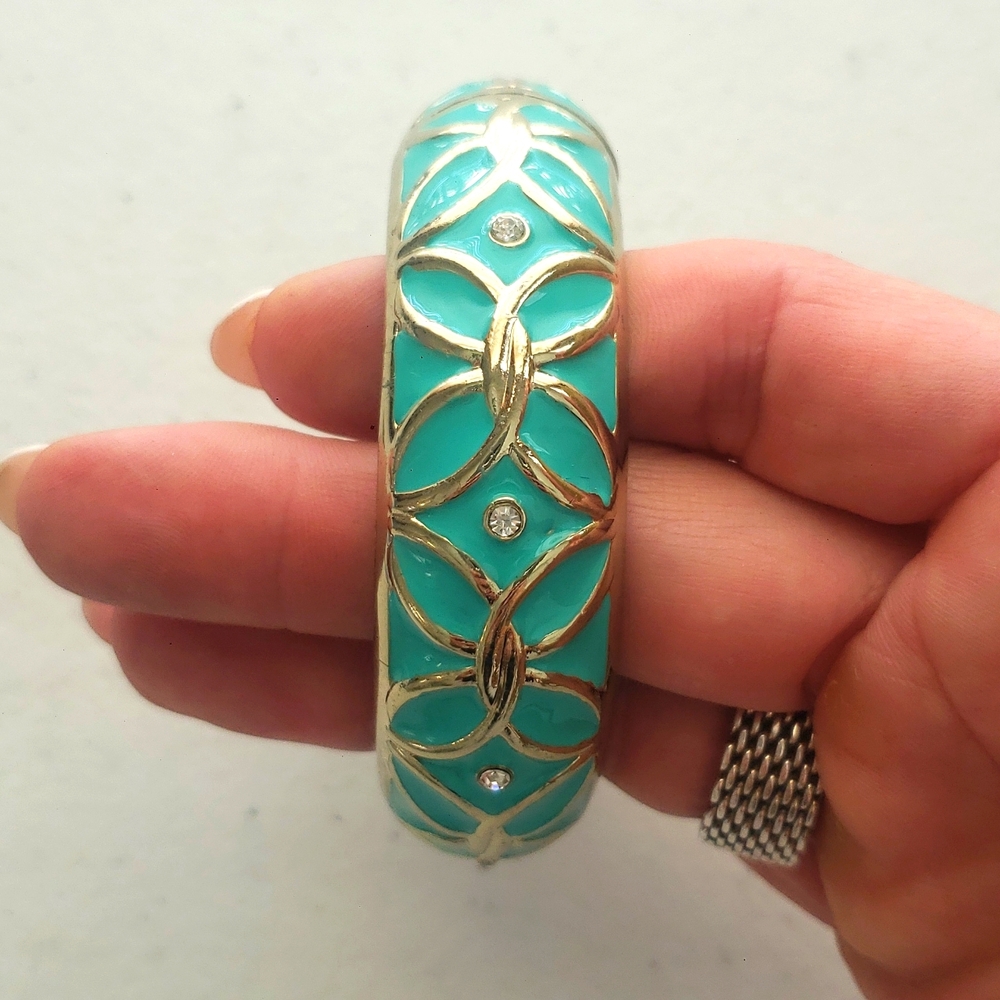 Turquoise/gold Bracelet
